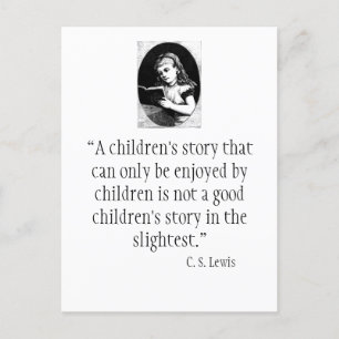 C.S. Lewis Quote Postcard