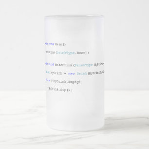 C Sharp Programmers Beer Mug
