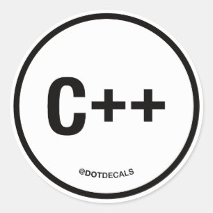 C++ Sticker