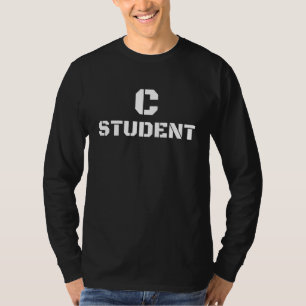 C Student Gift for Middle High-school & College St T-Shirt
