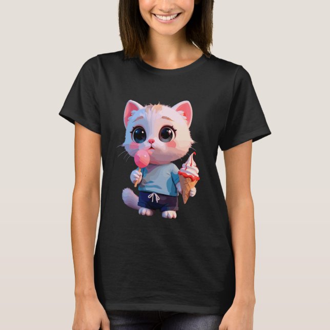 C:\Users\Administrator\Downloads\CAT 2\White Kitty T-Shirt (Front)