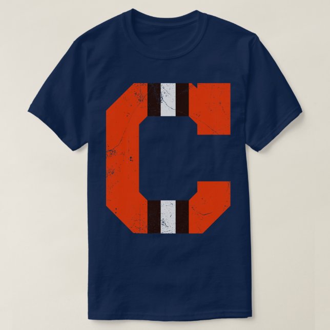 C vintage brown T-Shirt (Design Front)