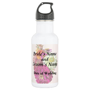 c_ZinniaMixedColorsZinnia Bouquet Mixed Wedding Pr 532 Ml Water Bottle