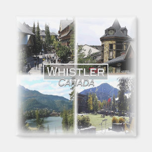 CA0026 America, Canada, Whistler, Fridge Magnet