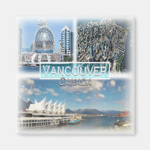 CA0031 America, Canada, Vancouver, Fridge  Magnet