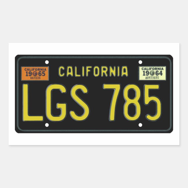 CA65 RECTANGULAR STICKER (Front)