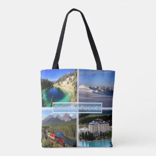 CA Canadian Rockies - Valley of Five Lakes - Tote Bag