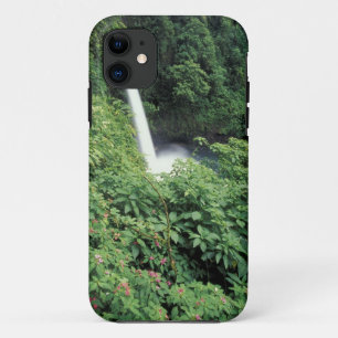 CA, Costa Rica. La Paz waterfall and impatients Case-Mate iPhone Case