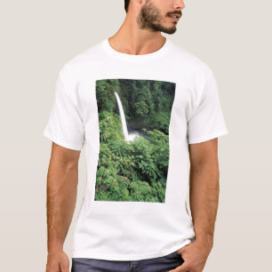 CA, Costa Rica. La Paz waterfall and impatients T-Shirt