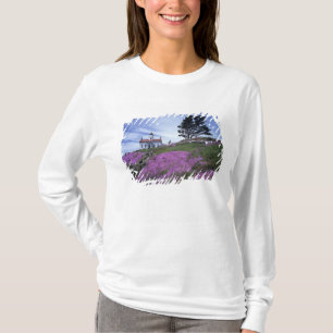 CA, Crescent City, Battery Point lighthouse with T-Shirt