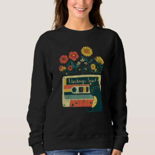 Ca for Lady Retro Soul Flowers Wildflower Sweatshirt