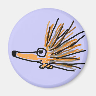 CA- Funky Porcupine Magnet