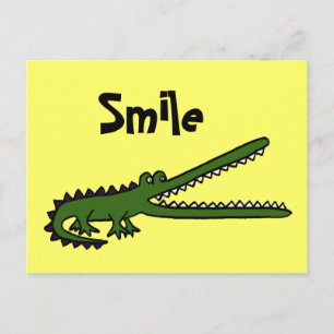 CA- Funny Croc Postcard