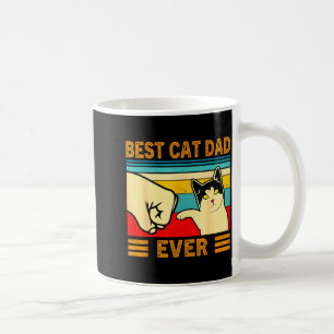 Ca Men Cat Dad Ever Funny Cat Lover Gift Coffee Mug