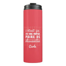 Ça ou une paire de chaussettes Thermal Tumbler