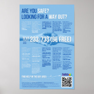 CA SB1193 Poster - 5 Language (Eng/Sp/Ch/Viet/Tag)