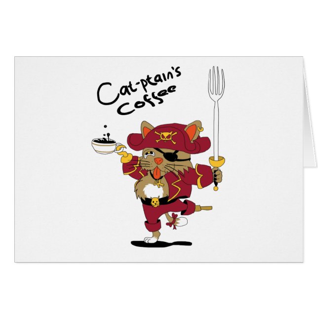 Ca(t)ptain's Coffee (Front Horizontal)