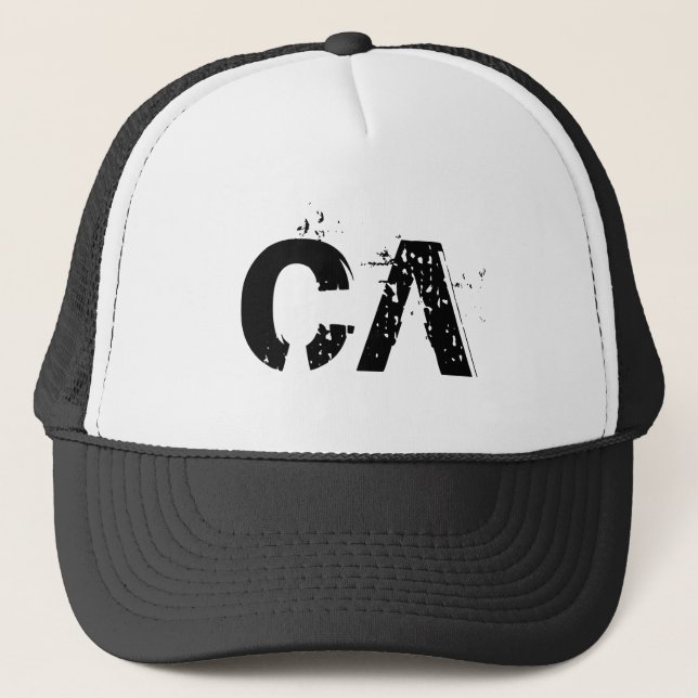 CA Trucker Trucker Hat (Front)