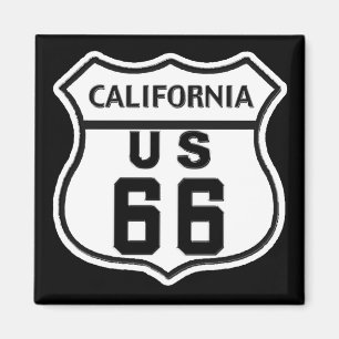 CA US ROUTE 66 MAGNET
