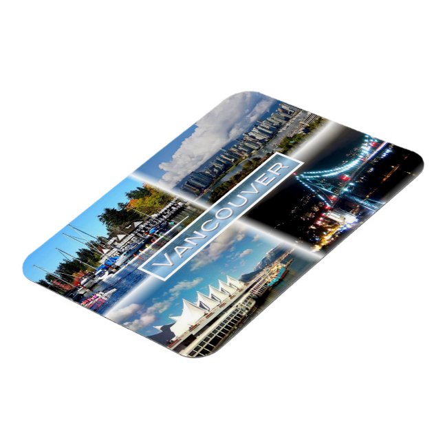 CA Vancouver - Stanley Park - Yaletown - Magnet (Left Side)