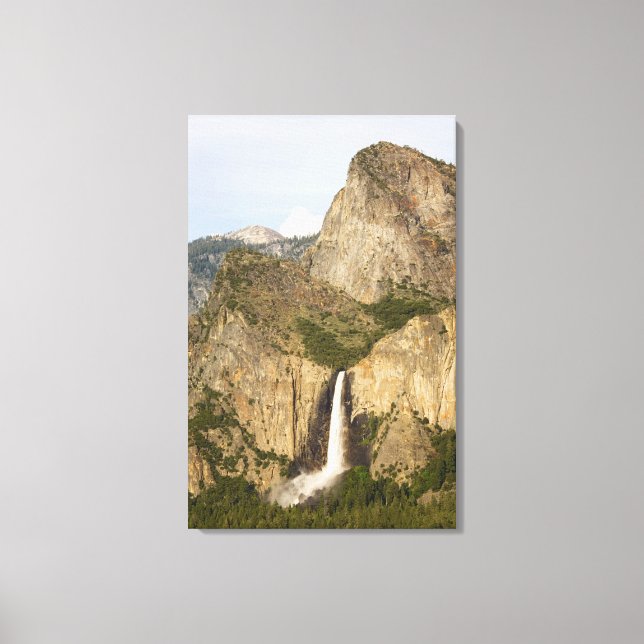 CA, Yosemite NP, Bridalveil Falls Canvas Print (Front)