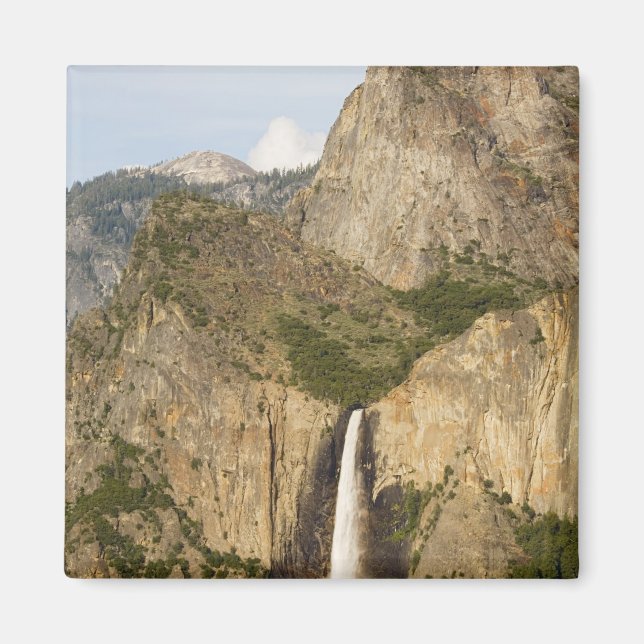 CA, Yosemite NP, Bridalveil Falls Magnet (Front)