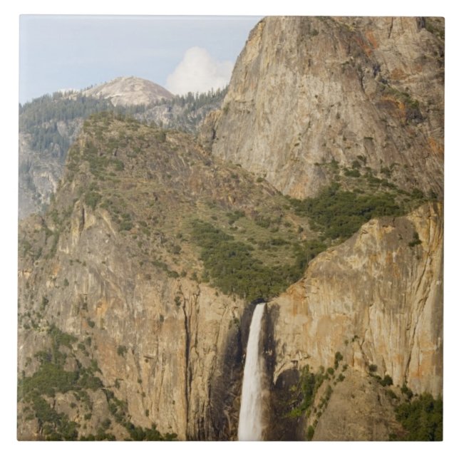 CA, Yosemite NP, Bridalveil Falls Tile (Front)