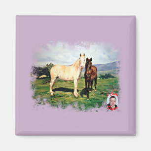 Caballos/Cabalos/Horses Magnet