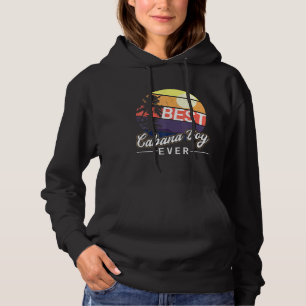 Cabana Boy Colourful Sunset Palm Tree Beach Male A Hoodie