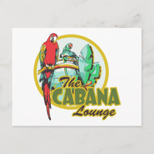 Cabana Lounge Postcard