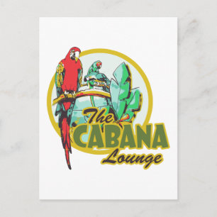 Cabana Lounge Postcard