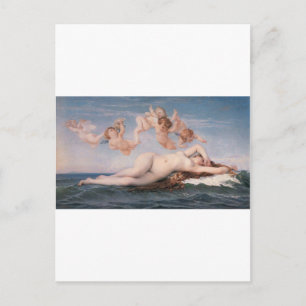 Cabanel The Birth of Venus 1863 Postcard