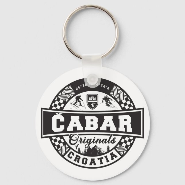 Čabar Originals Key Ring (Front)