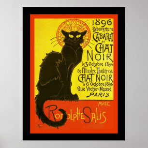 Cabaret du Chat Noir ~ Vintage Advertising Poster