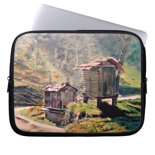 Cabazos Laptop Sleeve (Front)
