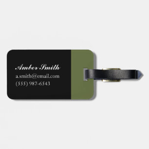Cabbage 2013 luggage tag