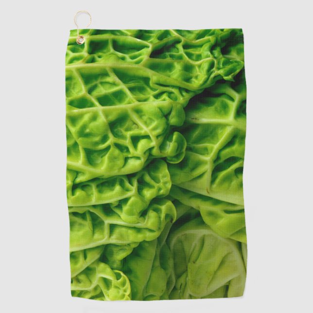 CABBAGE 2   GOLF TOWEL (Front)