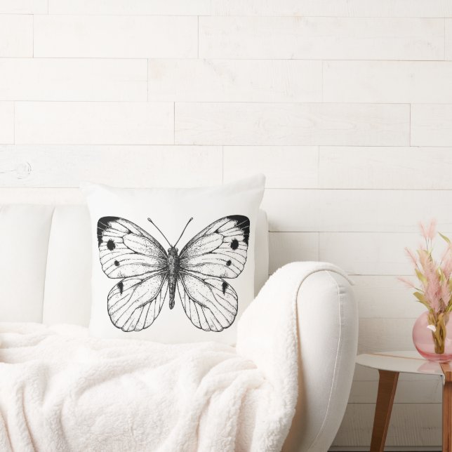 Cabbage butterfly cushion (Couch)