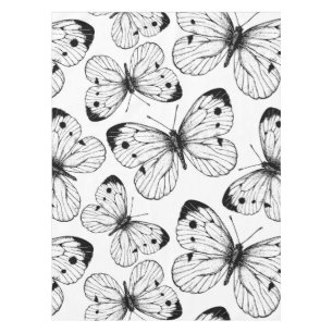 Cabbage butterfly pattern tablecloth