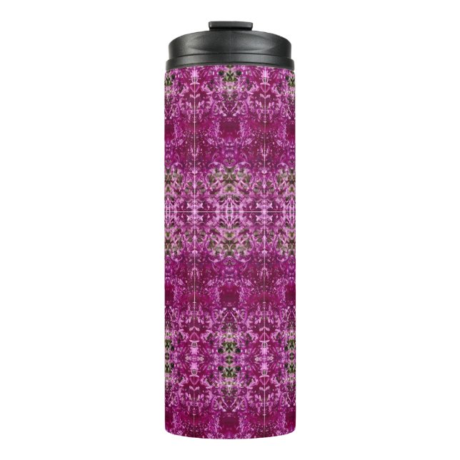 Cabbage Ikat 4 Thermal Tumbler (Front)