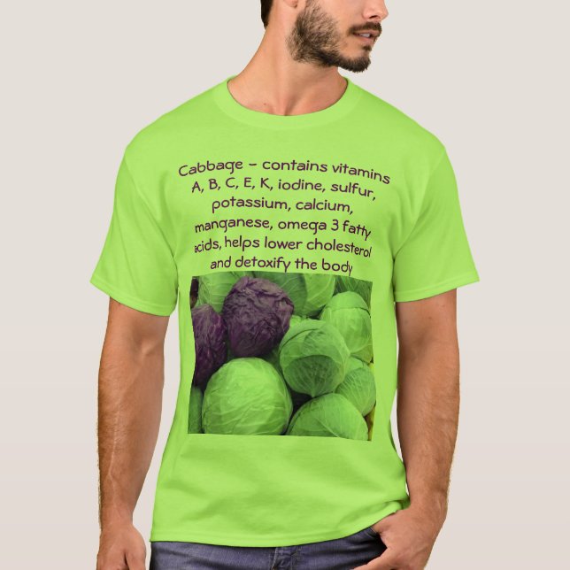 Cabbage mens shirt (Front)