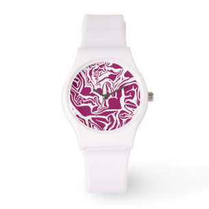 Cabbage Print Watch