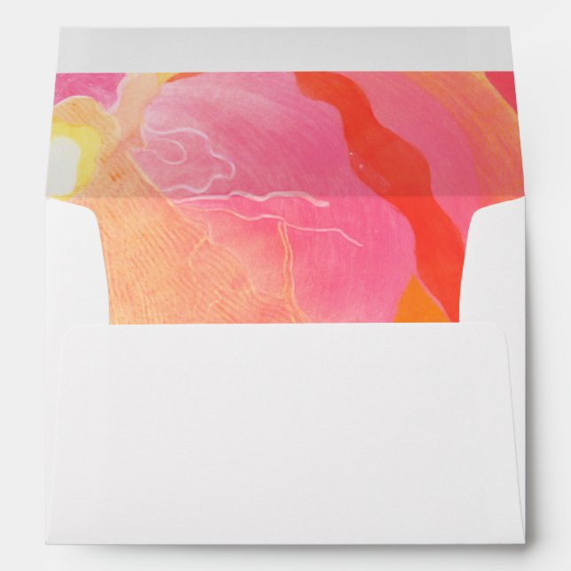 Cabbage Rose III Envelope (Back (Bottom))