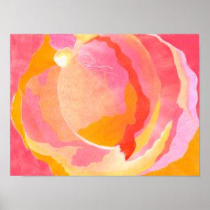 Cabbage Rose III Poster