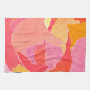Cabbage Rose IV Tea Towel