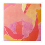 Cabbage Rose IV Tile<br><div class="desc">Floral</div>