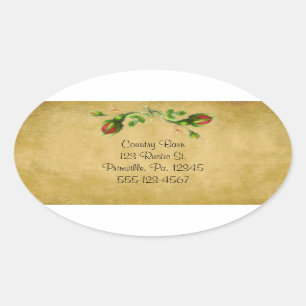 Cabbage Rose Sticker