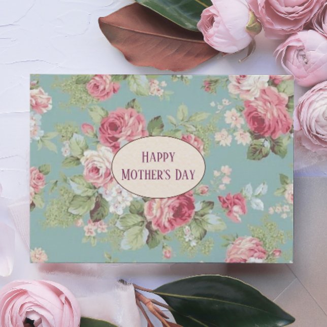 Cabbage Roses Mother’s Day Card (Creator Uploaded)