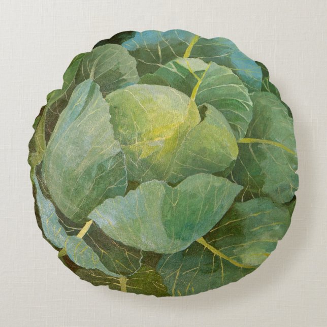 Cabbage Round Cushion (Front)