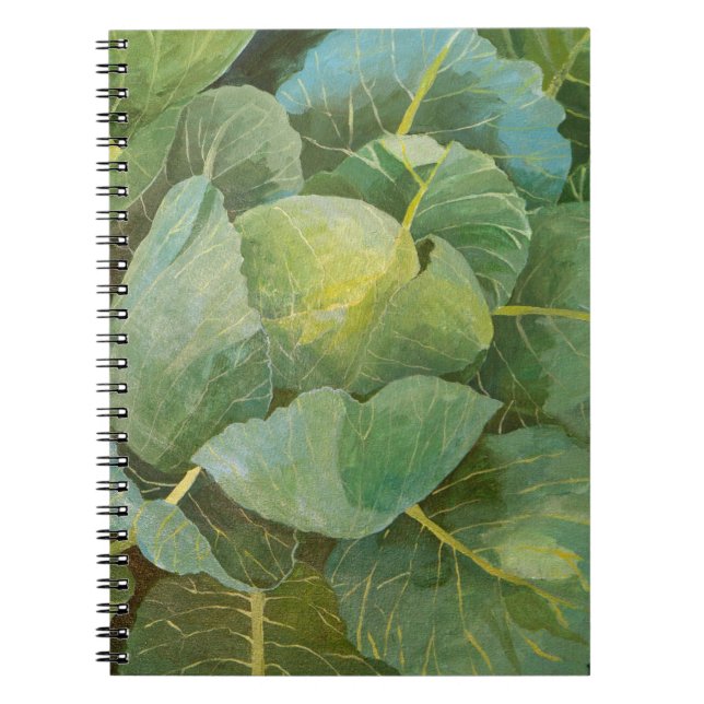 Cabbage Spiral Notebook (Front)